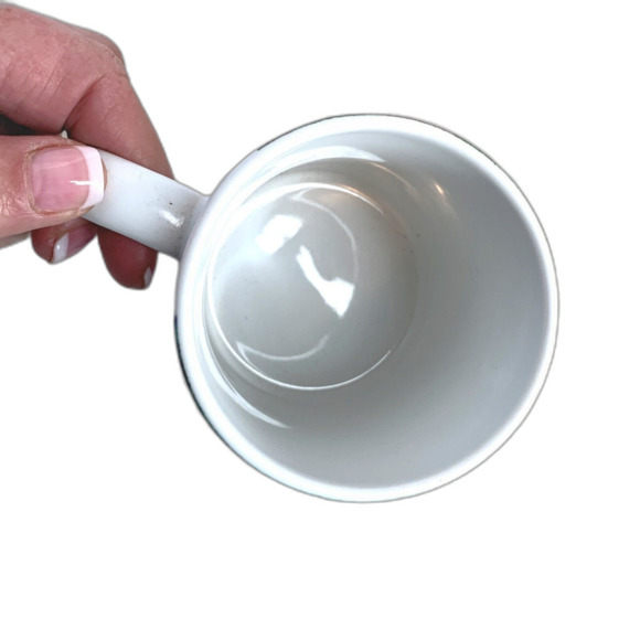 NEW Gibbs Gardens Coffee Mug Colorful Ceramic Bridge Stream Hydrangea Flowers - Picture 7 of 8